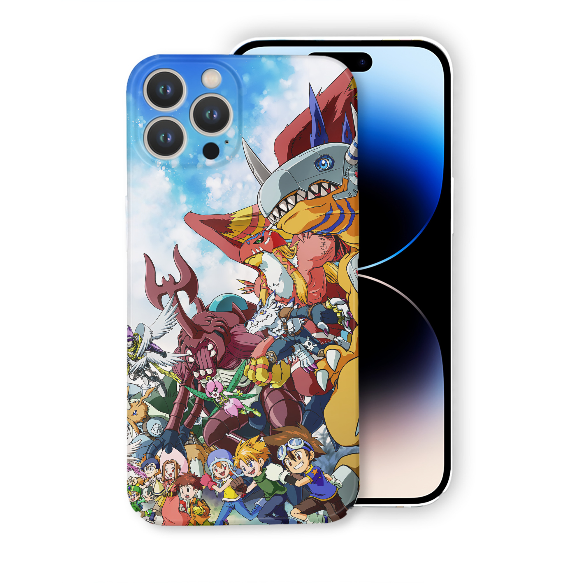 （画像用） Digimon デジタルモンスター/デジモン 【iPhone 14シリーズ対応】ハードケース